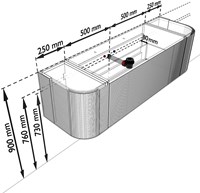 KRVBGM150LR1L2D1KMDusSab - Aansluitmaten