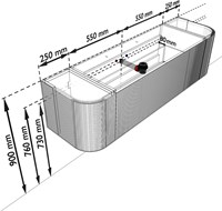KRVBGM160LR1L2D1KMDusSab - Aansluitmaten