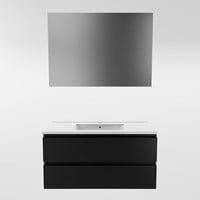 Aivy set2 zwart 2lades denia wit kg s 00046-3