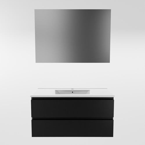 Aivy set2 zwart 2lades denia wit kg s 00046-3