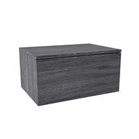 ALAN module badmeubel onderkast 1 lade 60cm kleur Antracite Melamine.