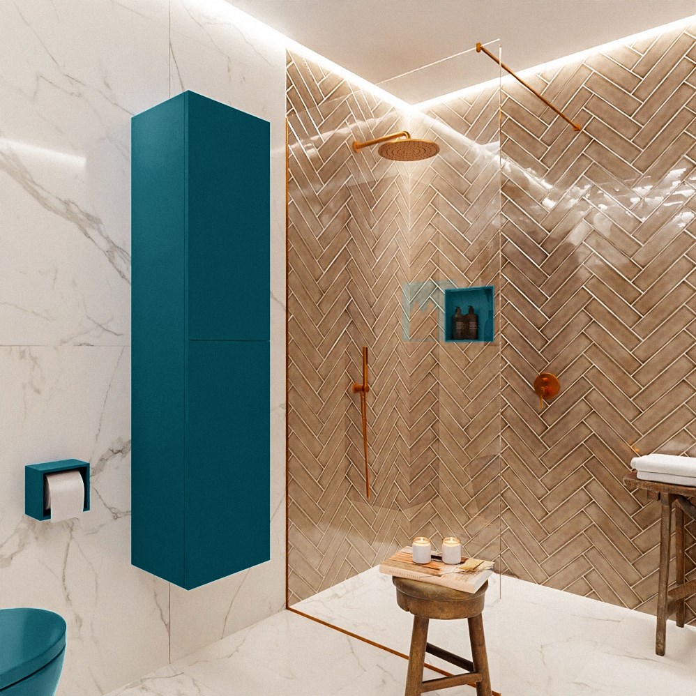BEAM 160cm armario de columna color Smag con 2 puertas.