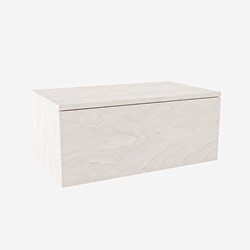 ALAN module badmeubel onderkast smal 1 lade 70cm kleur Underlayment Melamine.