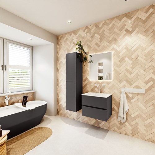 Badkamermeubel VICA Dark Grey CLOUD Talc Set4 0002-1