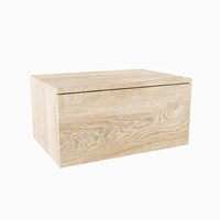 ALAN module bathroom base small 1 drawer 60cm color Washed Oak Melamine.