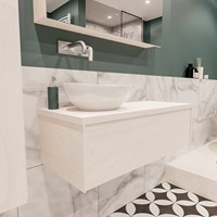 Badkamermeubel met wastafel model Lush underlayment laag 00054-1