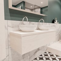 Badkamermeubel met wastafel model Lush underlayment laag 00059-1