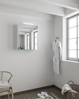 CUBB spiegelkast 50x70x16cm kleur clay met 1 deur.-2