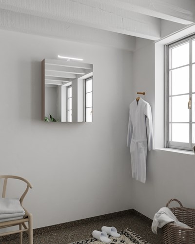 CUBB Camerino 60x70x16cm color Smoke con 1 puerta.-2
