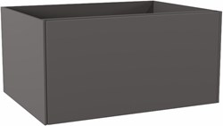 LOOR badmeubel onderkast 60cm 1 lade kleur Dark Grey.