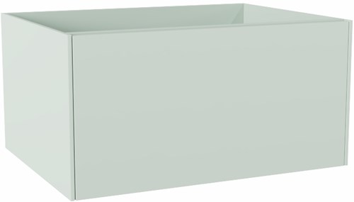 LOOR badmeubel onderkast 60cm 1 lade kleur Greey, Geen uitsparing in lade.