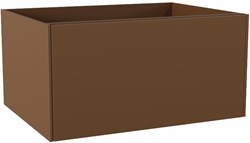 LOOR badmeubel onderkast 60cm 1 lade kleur Rust.
