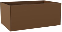 LOOR badmeubel onderkast 70cm 1 lade kleur Rust.