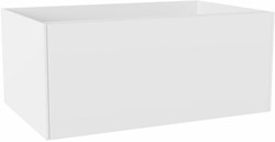 LOOR badmeubel onderkast 70cm 1 lade kleur Talc.
