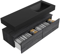 Badmeubel ALAN 2 Antracite CLOUD Urban Set13 00064-4