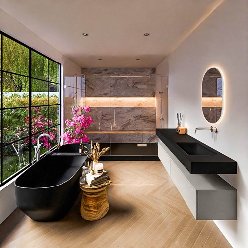 Badmeubel ALAN 2 Linen CLOUD Urban Set4 00096-1