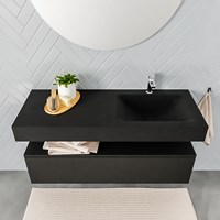 Badkamermeubel met Wastafel 100cm - Hoogglans Wit - TCS Sanitair Badkamermeubel met Wastafel 100cm - Hoogglans Wit - TCS Sanitair