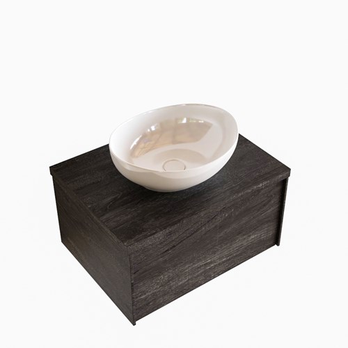 Badmeubel met wastafel model Lush darkbrown google 00047-2