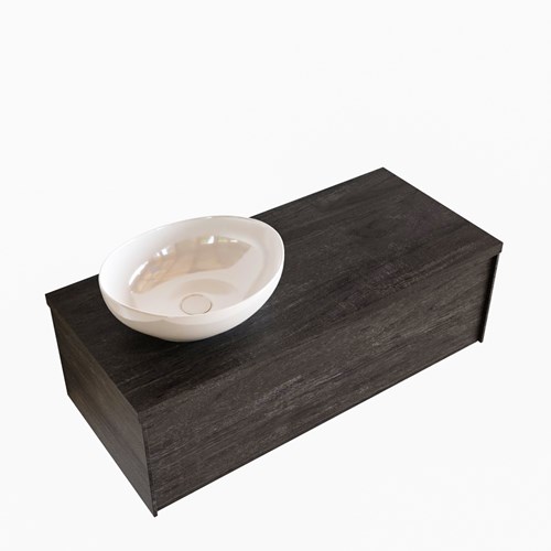 Badmeubel met wastafel model Lush darkbrown google 00051-2