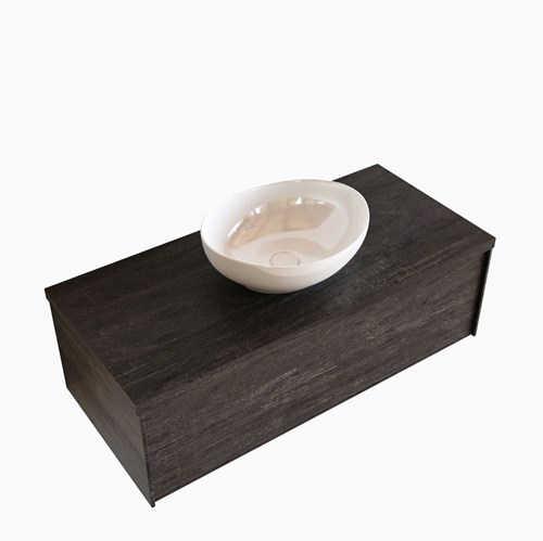 Badmeubel met wastafel model Lush darkbrown google 00053-2
