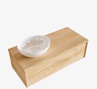 Badmeubel met wastafel model Lush washedoak google 00051-2