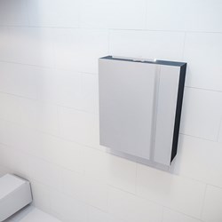 CUBB mirror cabinet 60x70x16cm color Urban with 1 door.