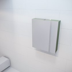CUBB mirror cabinet 60x70x16cm color Army with 1 door.