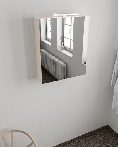 CUBB spiegelkast 60x70x16cm kleur linen met 1 deur