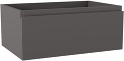 FOGE badmeubel onderkast 60cm 1 lade kleur Dark Grey 40cm diep.