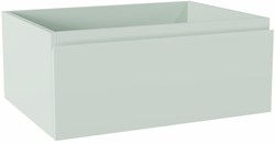 FOGE waschtischunterschrank 60cm 1 schublade farbe Greey 45cm tief.