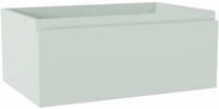 FOGE bathroom base cabinet 60cm 1 drawer color Greey 40cm depth, Without cutout in drawer.