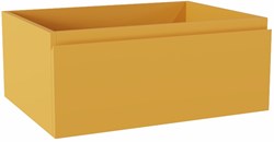 FOGE badmeubel onderkast 60cm 1 lade kleur Ocher 45cm diep.
