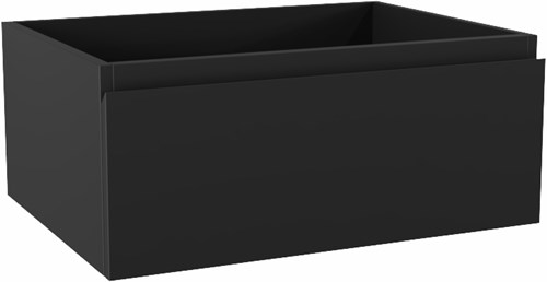 FOGE badmeubel onderkast 60cm 1 lade kleur Urban 45cm diep, Geen uitsparing in lade.