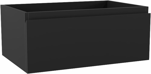 FOGE badmeubel onderkast 60cm 1 lade kleur Urban 40cm diep, Geen uitsparing in lade.