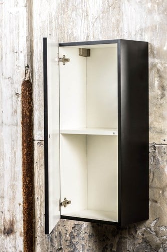 Beam module kolom kastje in kleur Urban door de een openstaande deur is te zien dat deze module 1 legplank heeft 1901262607716-1