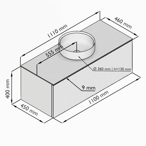VLRC110L1D0K0MRubTal - Lijntekening
