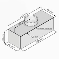 VLRC120L1D0K0MOakTal - Lijntekening