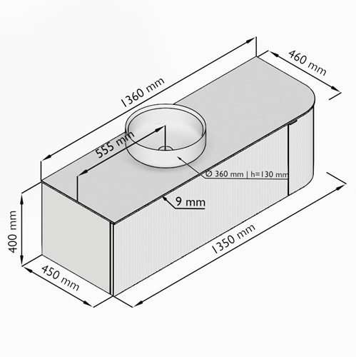 VLRC135RL1D1K1LDusTal - Lijntekening