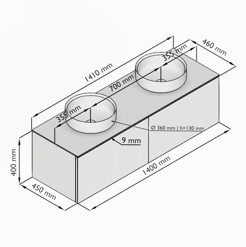 VLRC140L2D0K2DDusTal - Lijntekening