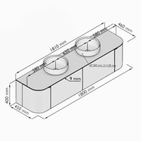 VLRC180LRL2D2K2DWalTal - Lijntekening
