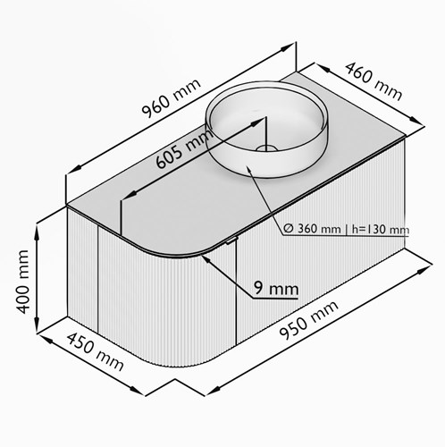 VLRC95LL1D1K1RDusTal - Lijntekening