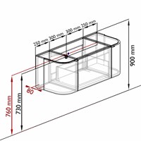 KRVCLO110LR1L2D1KMOakAre - Aansluitmaten