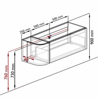 KRVBGM125L1L1D1KRWalAre - Aansluitmaten