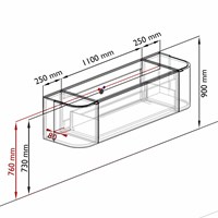 KRVBGM160LR1L2D1KMRubNat - Aansluitmaten