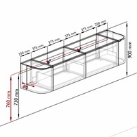 KRVSTS200LR2L2D0KDRubMel - Aansluitmaten