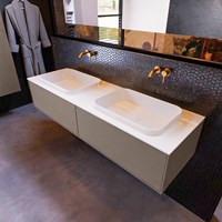 Muebles de baño con lavabo encastrado