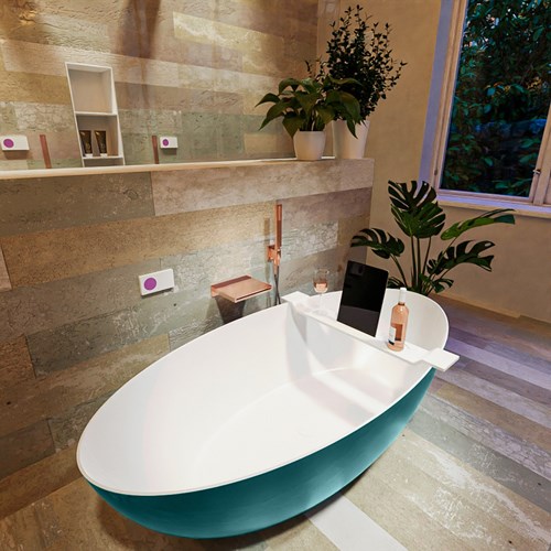 FLOAT freestanding bath 170x80cm color Smag / Talc.-2