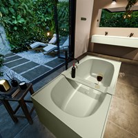FREEZE freestanding bath 180x85cm color Army / Army.-3
