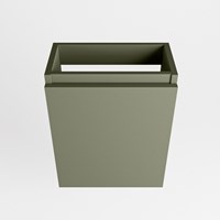 TURE meuble lave-main sans lavabo 40cm 1 porte couleur Army.-2