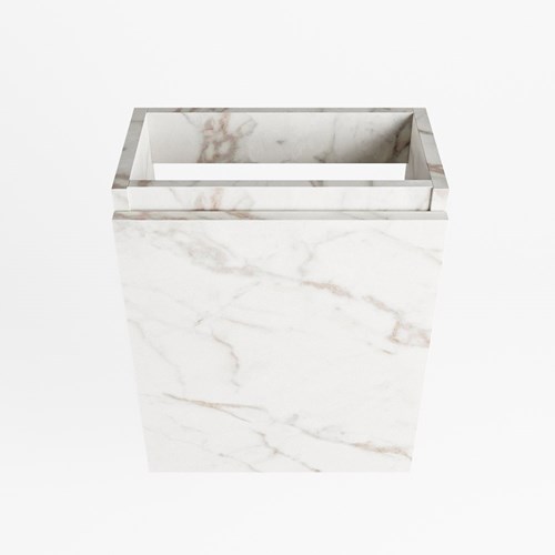 TURE toiletmeubel met 1 deur kleur Cararra 40cm breed.-2